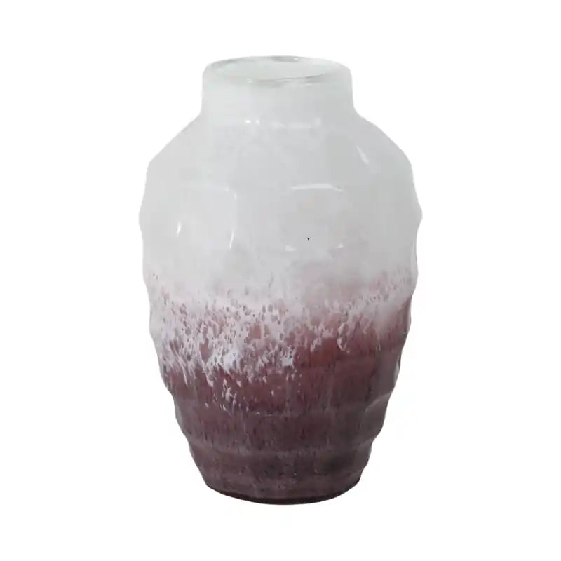 Glass 12 Two-Tone Vase