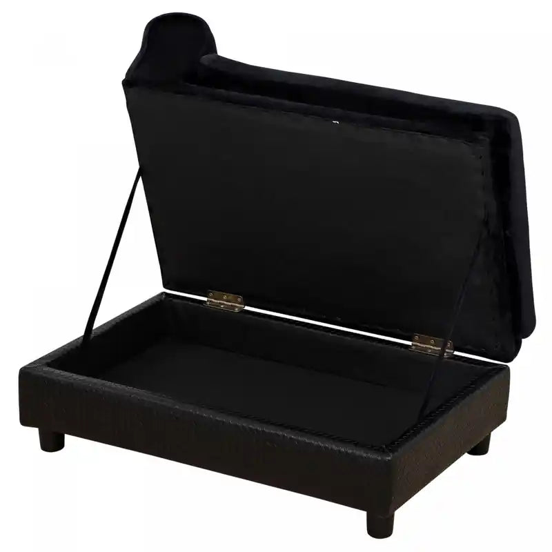 Canapé pour animaux Lit pour chien Chaise longue pour animaux avec rangement Pour petits chiens et chats variés