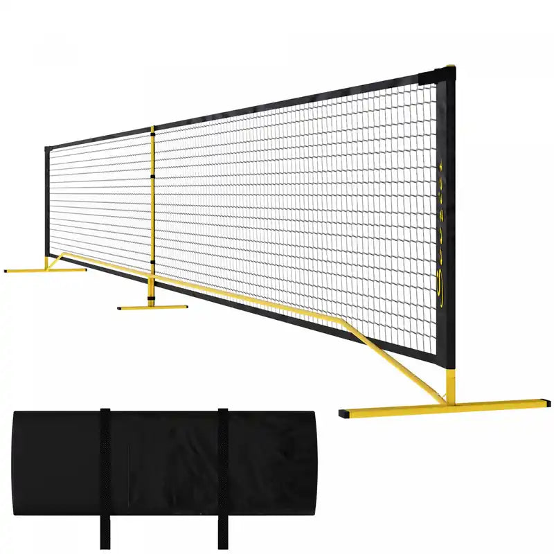 Soozier 22ft Regulation Portable Pickleball Net With Carrying Bag