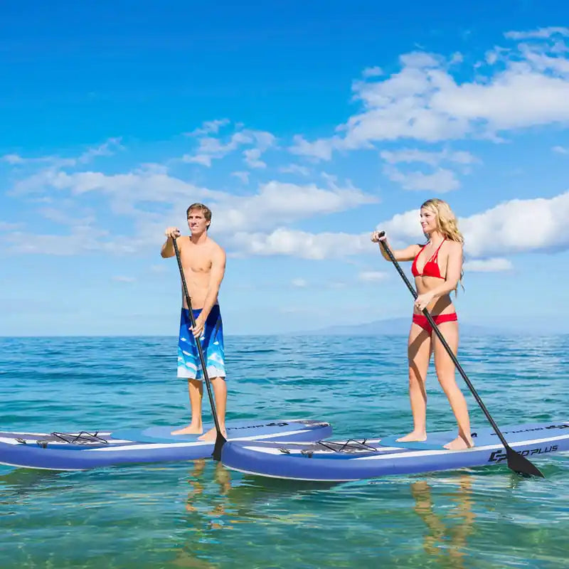 11 planches de Stand Up Paddle (SUP) gonflables avec sac de transport et pagaie en aluminium
