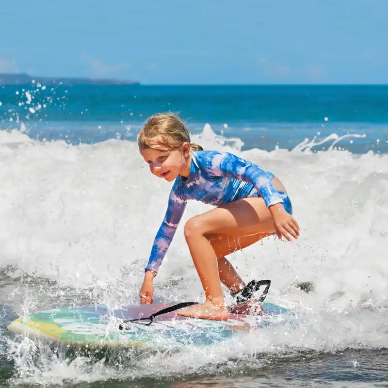 Planche de bodyboard légère de 41 pouces avec noyau en EPS, pont en XPE, dessous en HDPE, tail en croissant, coloré