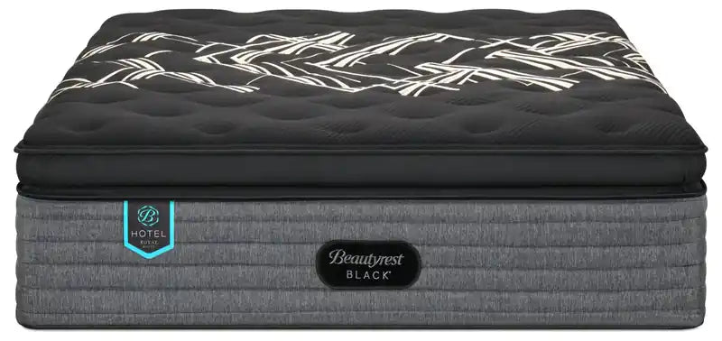 Matelas queen moelleux à plateau-coussin Black Hotel Royal Suite Euro