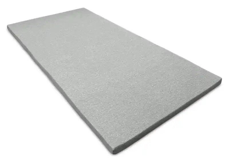 Large Memory Foam Sofa Bed Topper with Removable Zippered Cover